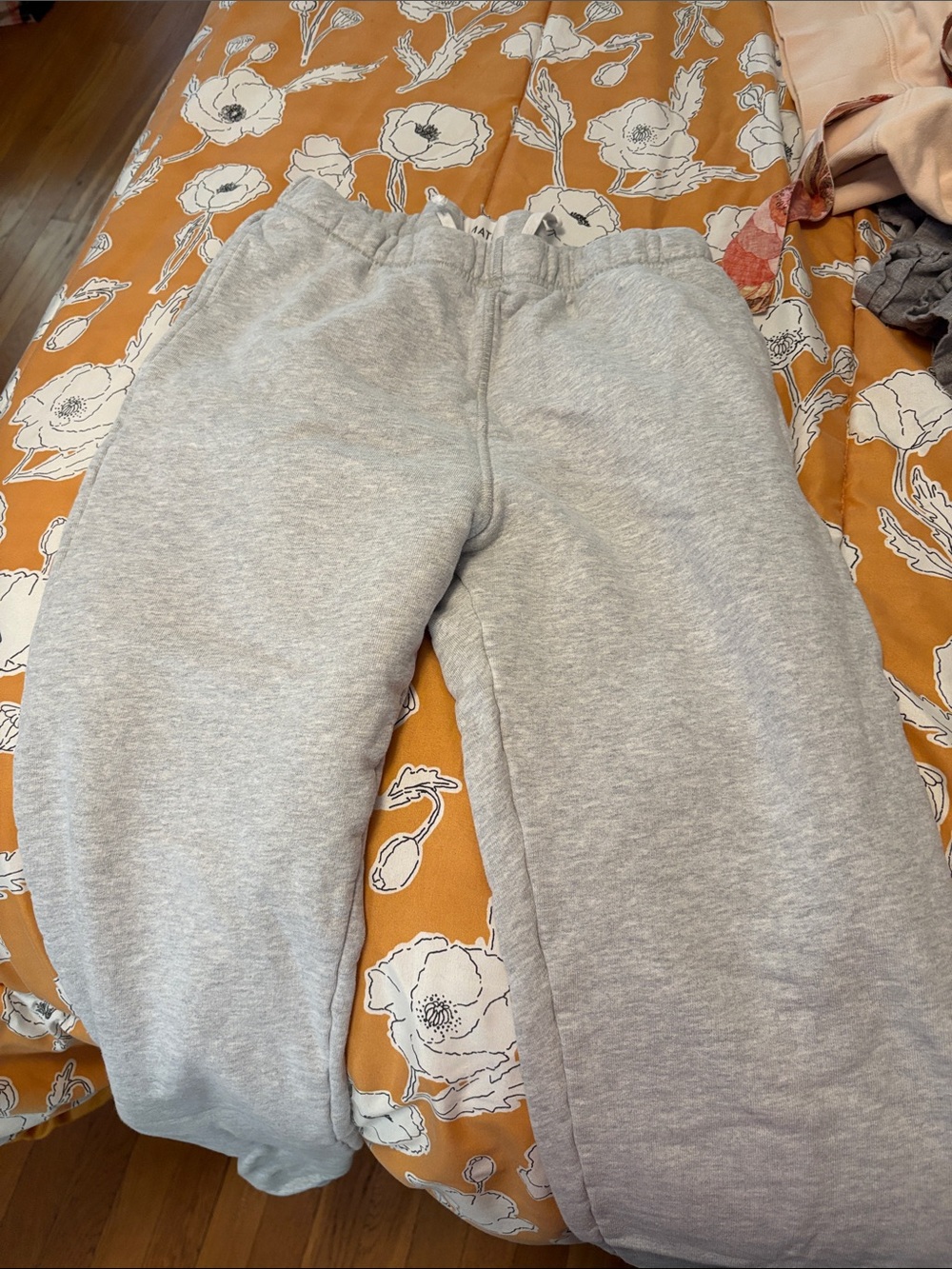 Mate the Label Gray Terry Jogger Pants